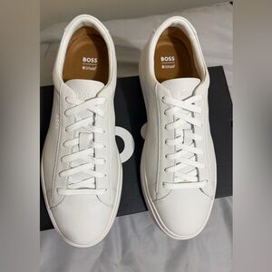 BOSS White Men's Sneakers new in box size 12